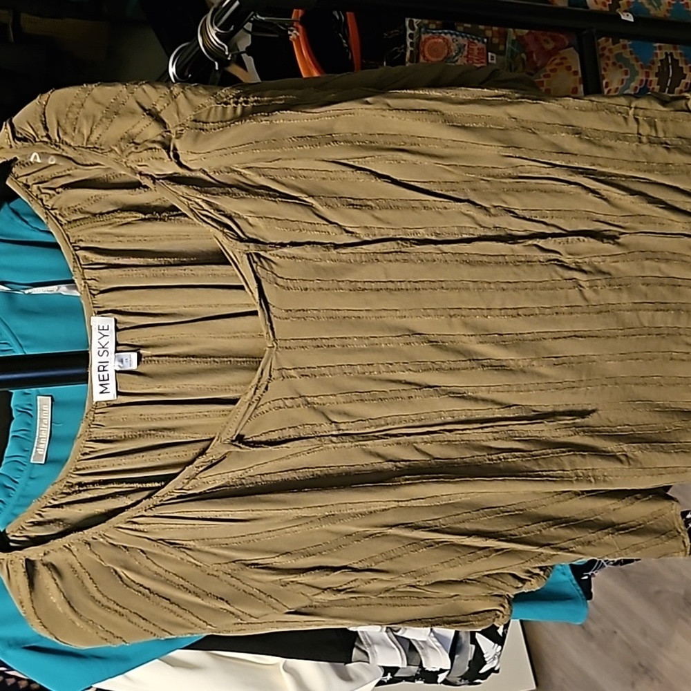 Meri Skye 3/4 sleeve blouse 1x